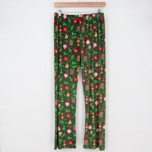 Unbranded Pajama Pants Women L Nutcracker Holiday Christmas Green Excellent